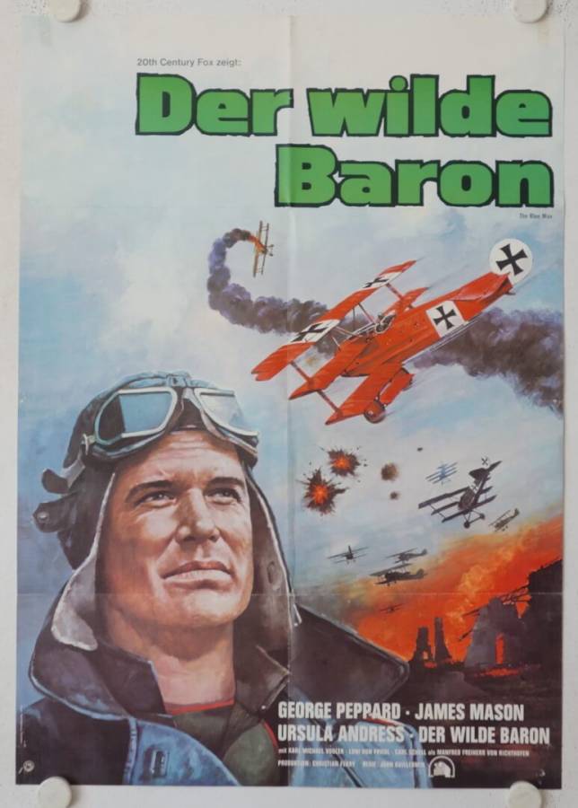 Der wilde Baron originales deutsches Filmplakat (R70s)